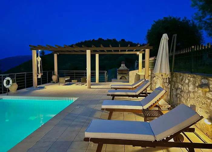 Private Villa Gelia, With Panoramic 180 Degrees Sea View!