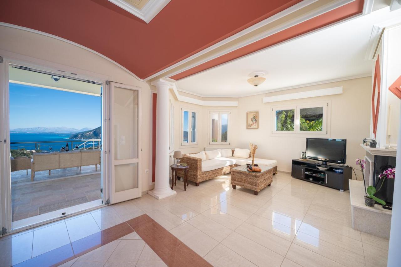 Private Gelia, With Panoramic 180 Degrees Sea View! Villa *