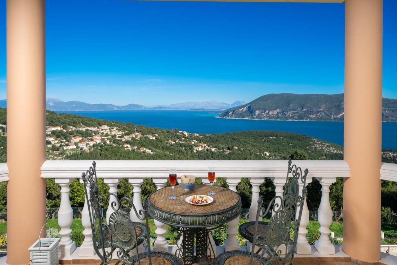 Villa Private Gelia, With Panoramic 180 Degrees Sea View!