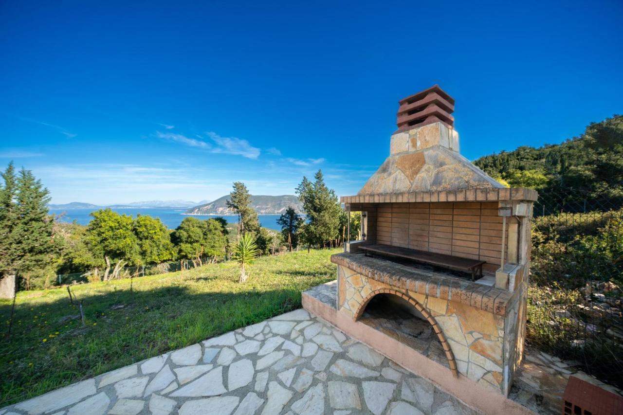 Private Gelia, With Panoramic 180 Degrees Sea View! Villa Fiskardo