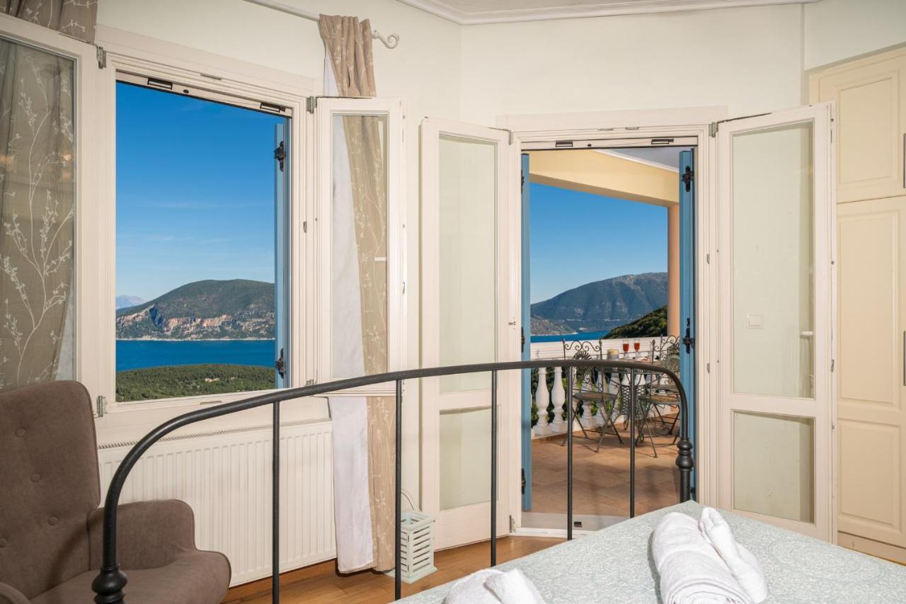 Villa Private Gelia, With Panoramic 180 Degrees Sea View!