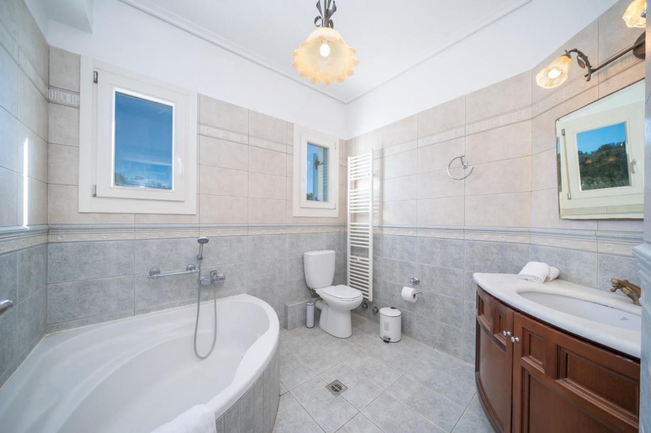 Private Gelia, With Panoramic 180 Degrees Sea View! Villa