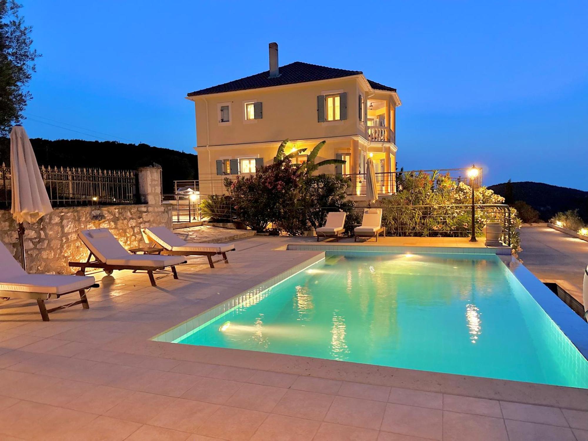 Villa Private Gelia, With Panoramic 180 Degrees Sea View! *
