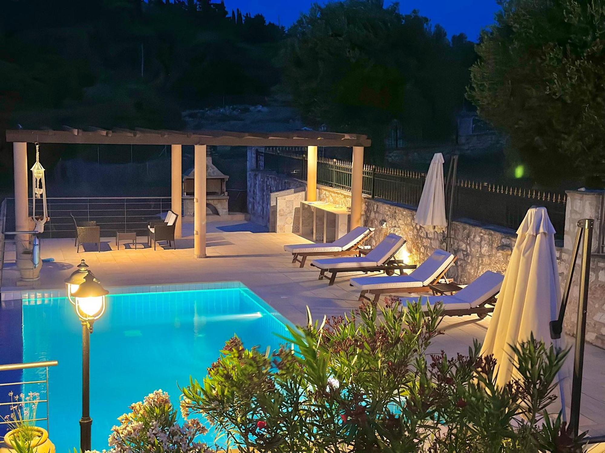 Private Gelia, With Panoramic 180 Degrees Sea View! Villa *
