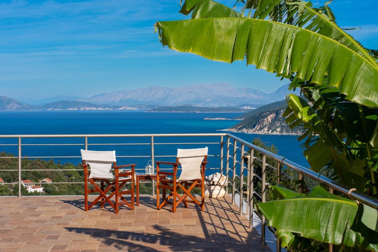 Private Gelia, With Panoramic 180 Degrees Sea View! Fiskardo
