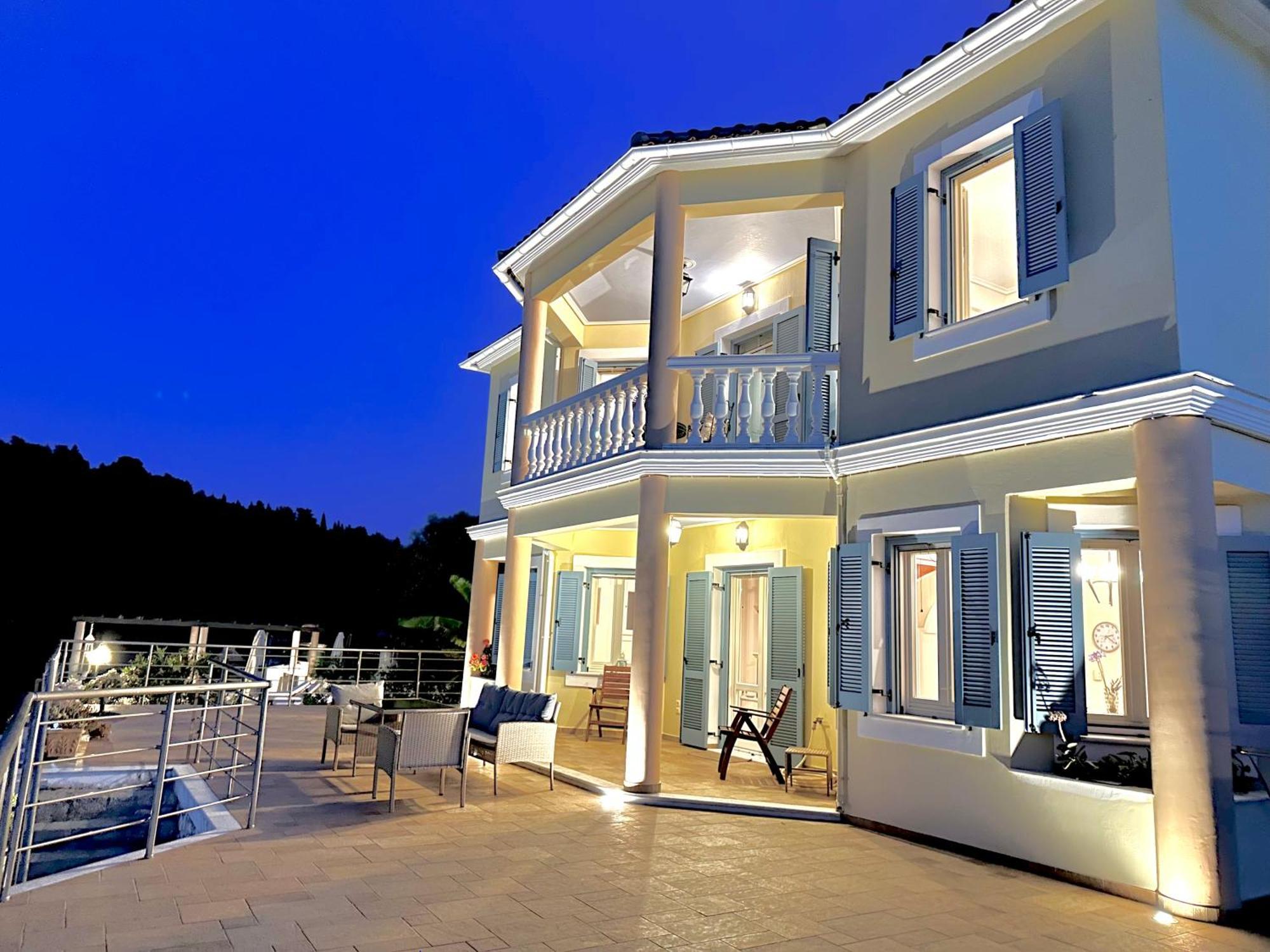 Private Gelia, With Panoramic 180 Degrees Sea View! Fiskardo